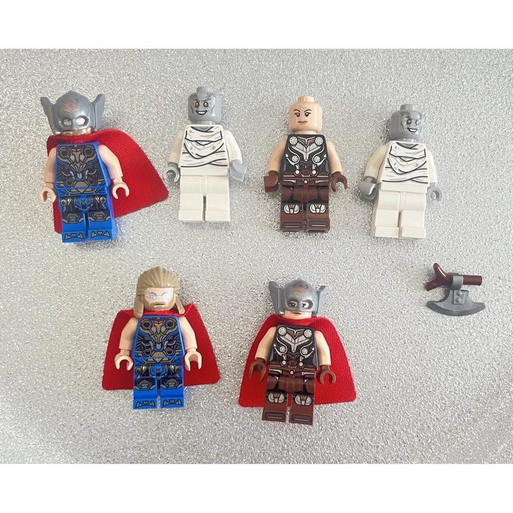 LEGO Marvel Thor -Love and Thunder Minifigure Set & Accessories Set -Jane-Gorr